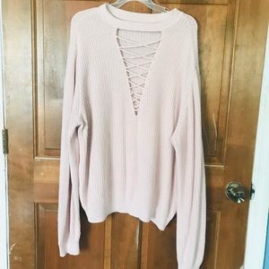3X Blush Sweater